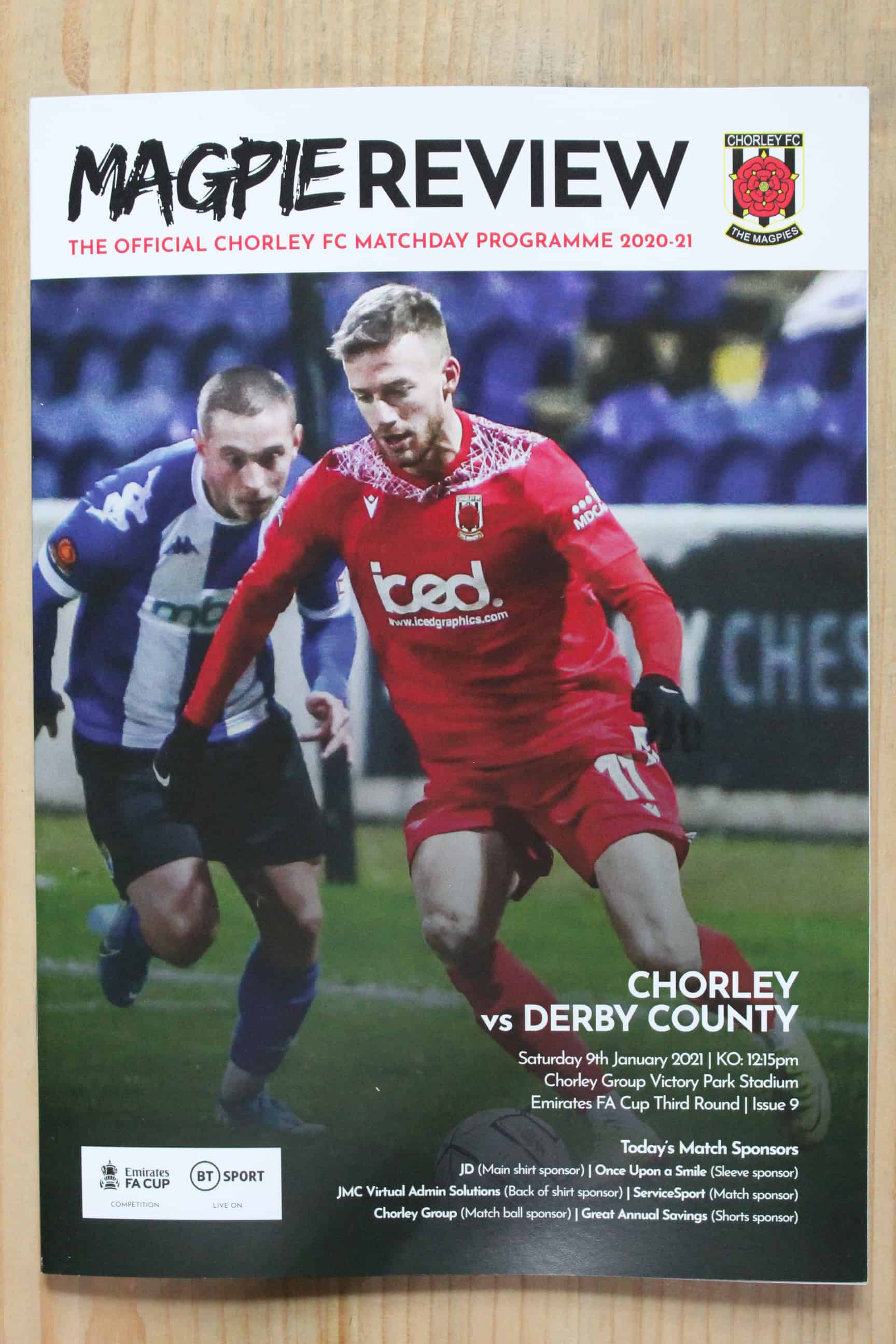 Chorley v Derby County FC